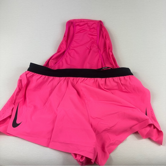 Nike AeroSwift Standard Fit 2” length Running Shorts Hyper Pink Men L new - Picture 5 of 8